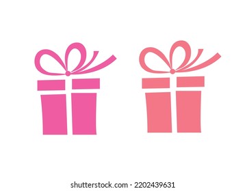 Gift box illustration and vector art.