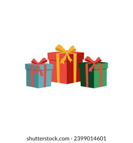 Gift Box Ilustration, types of gift boxes and Gift Box Surprise