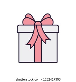 gift box isolated icon