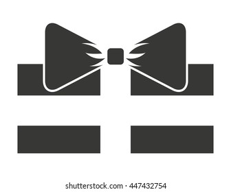 gift box isolated icon design, vector illustration  graphic 