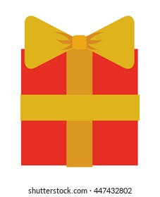 gift box isolated icon design, vector illustration  graphic 