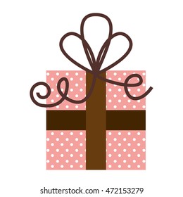 gift box isolated icon vector illustration design