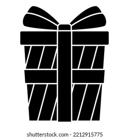 Gift box isolated on white background