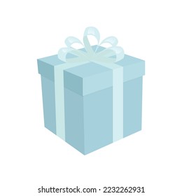 Gift box isolated vector illustration graphic