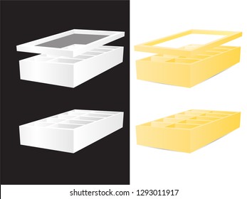 The gift box for macaron
