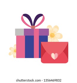 gift box mail love