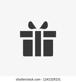Gift Box Modern Simple Vector Icon