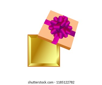Gift box on top