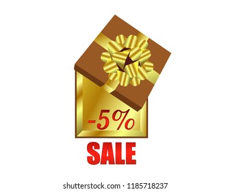 Gift box on top sale -5%