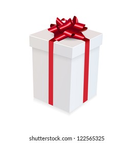 gift box on a white background