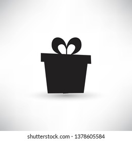 gift box on white background