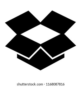 Gift box open line icon. Christmas or New year presents sign. Surprise symbol. Gift icon design.