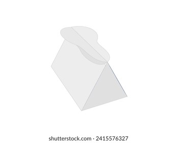 Gift Box, Party Box, Storage Box Dieline Template, Editable Vector File.