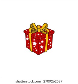 gift box picture artwork handmade illustration