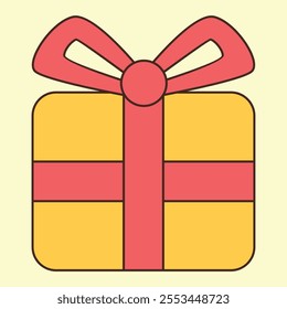Gift Box With pink Bow