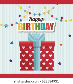 gift box present birthday card