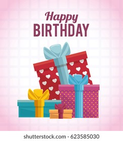 gift box present birthday card