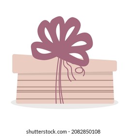 gift box, present. Birthday, valentines day, christmas holiday element.