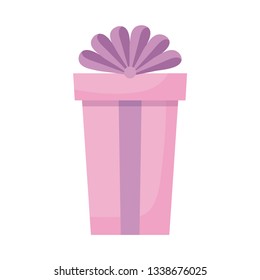 gift box present with bow icon