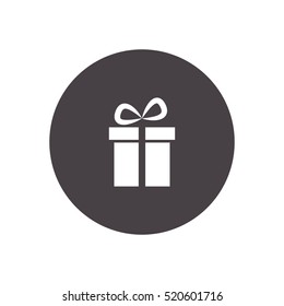 gift box, present, Christmas vector icon illustration, can be used for web and mobile design 