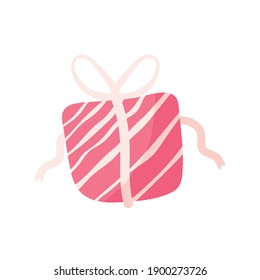 diseño de ilustraciones vectoriales de color rosa y cinta