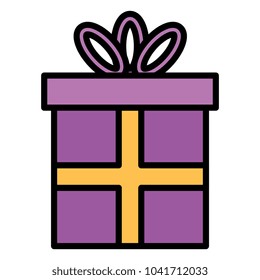gift box present icon