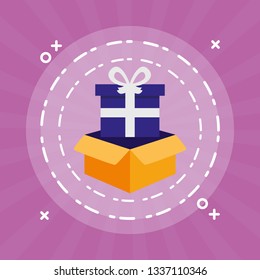 gift box present icon