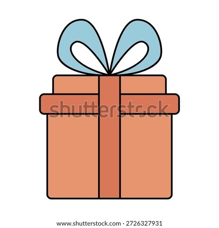 Gift box present icon symbolizing celebration, surprise, happiness, special occasions, and joyful moments.