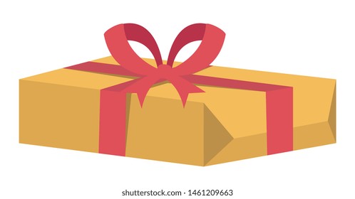 gift box present isolated icon