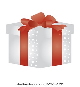 gift box present isolated icon vector illustration design