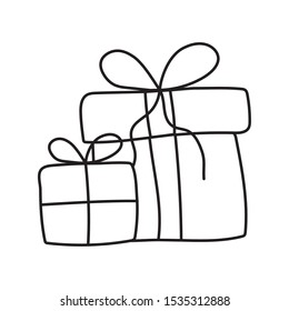gift box present isolated icon vector illustration design