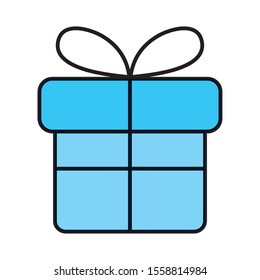 gift box present isolated icon vector illustration design