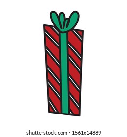 gift box present isolated icon vector illustration design