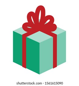 gift box present isolated icon vector illustration design