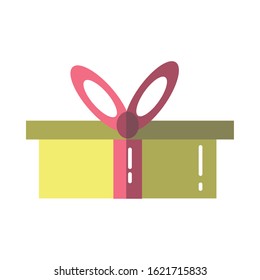 gift box present isolated icon vector illustration design