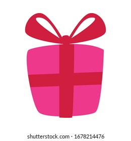 gift box present isolated icon vector illustration design