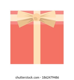 gift box present isolated icon vector illustration design