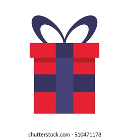 gift box present isolated icon vector illustration design