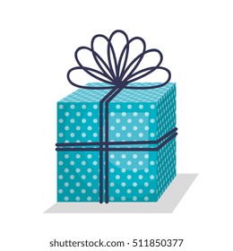 gift box present isolated icon