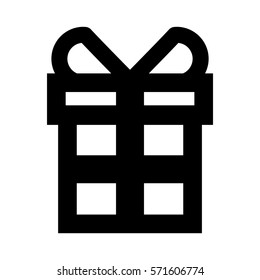 gift box present isolated icon vector illustration design