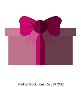 gift box present isolated icon