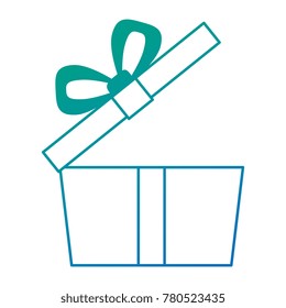 gift box present isolated icon