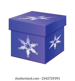 gift box present isolated on white background
