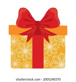 caja de regalo presentar caricatura sorpresa