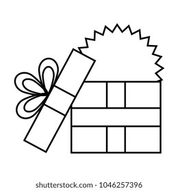 gift box present with tag