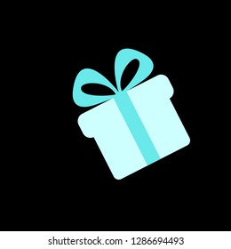 gift or box prize icon, vector