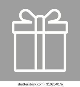 Gift, box, red icon vector image. Can also be used for wedding. Suitable for use on web apps, mobile apps and print media.