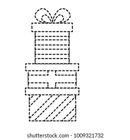 gift box with ribbon bow icon image 