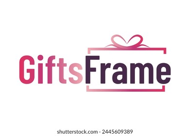 Caja de regalo con Vector gráfico de cinta