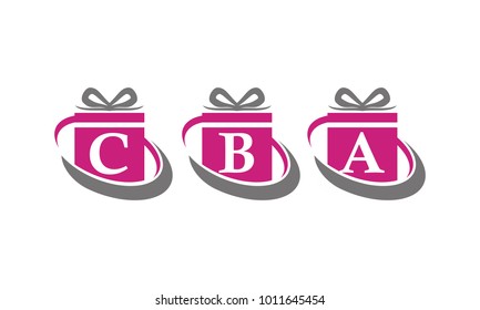 Gift Box Ribbon Set